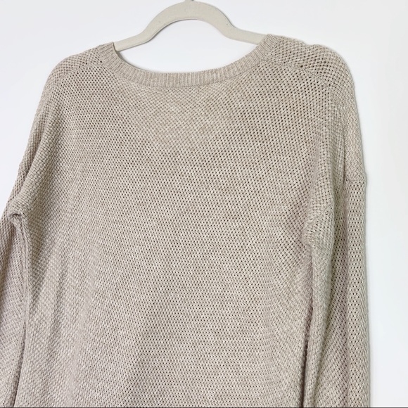 Madewell Beige Pullover Sweater Size Small - Picture 7 of 8